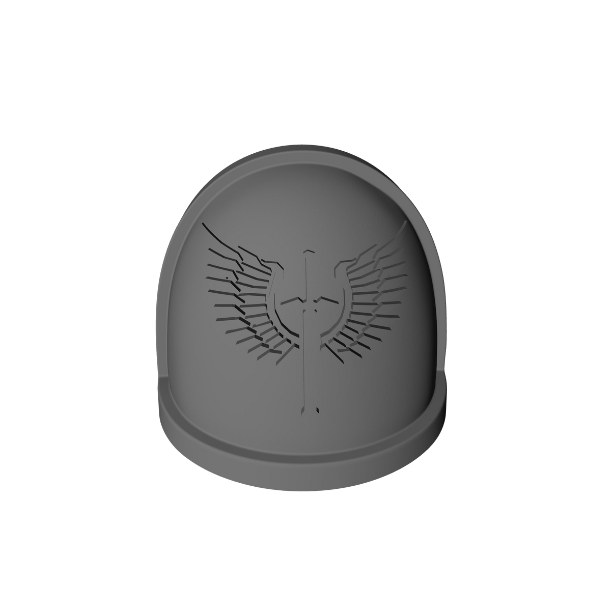 Angels Grimm Warrior Order Type 4 V1A custom resin shoulder pad compatible with McFarlane Toys 1:12 scale armored action figures