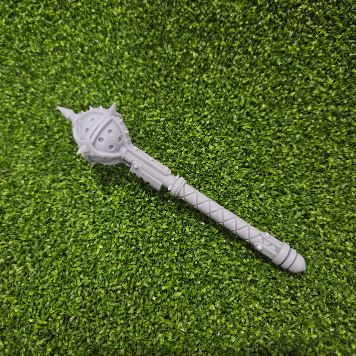 Battle Priests Warrior Order Energy Mace compatible with McFarlane Toys 7-inch armored action figures custom resin close combat weapon