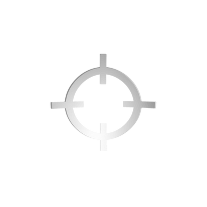 Battlefield Role Marksman Crosshair Shoulder Pad Decal compatible with McFarlane Toys 7-inch armored action figures custom resin insignia