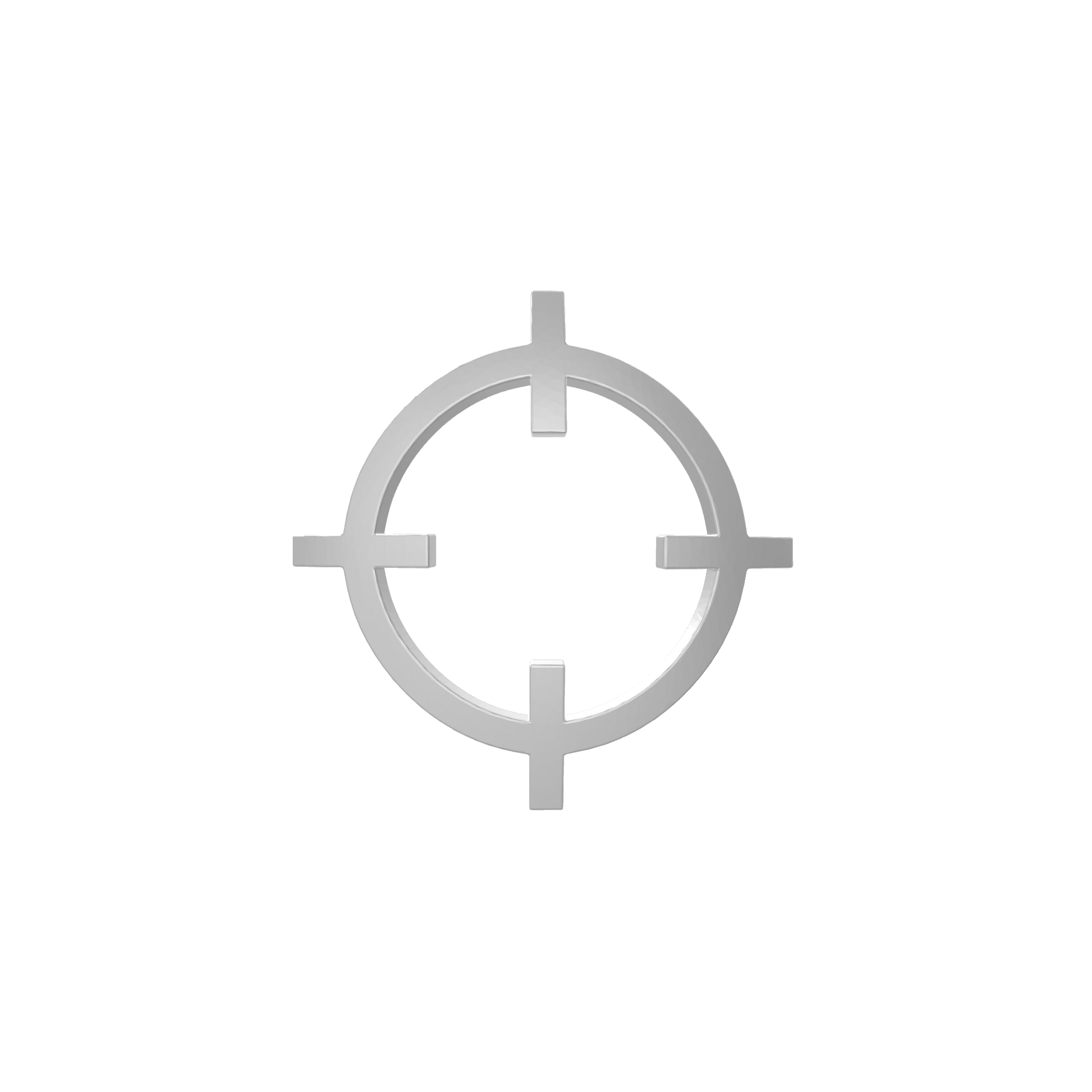 Battlefield Role Marksman Crosshair Shoulder Pad Decal compatible with McFarlane Toys 7-inch armored action figures custom resin insignia