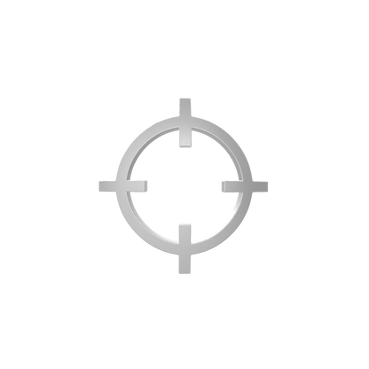 Battlefield Role Marksman Crosshair Shoulder Pad Decal compatible with McFarlane Toys 7-inch armored action figures custom resin insignia