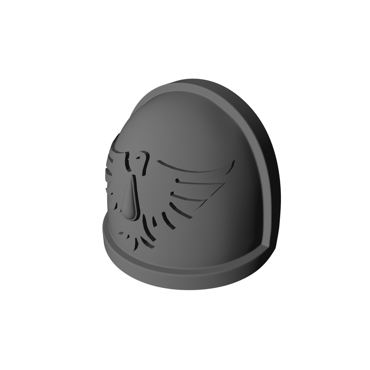 Blood Birds Warrior Order Type 4 V1 shoulder pauldron compatible with McFarlane Toys 1:12 scale armored action figures custom resin armor