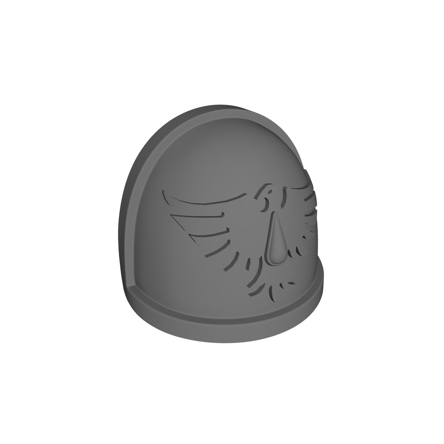 Blood Birds Warrior Order Type 4 V1 shoulder pauldron compatible with McFarlane Toys 1:12 scale armored action figures custom resin armor