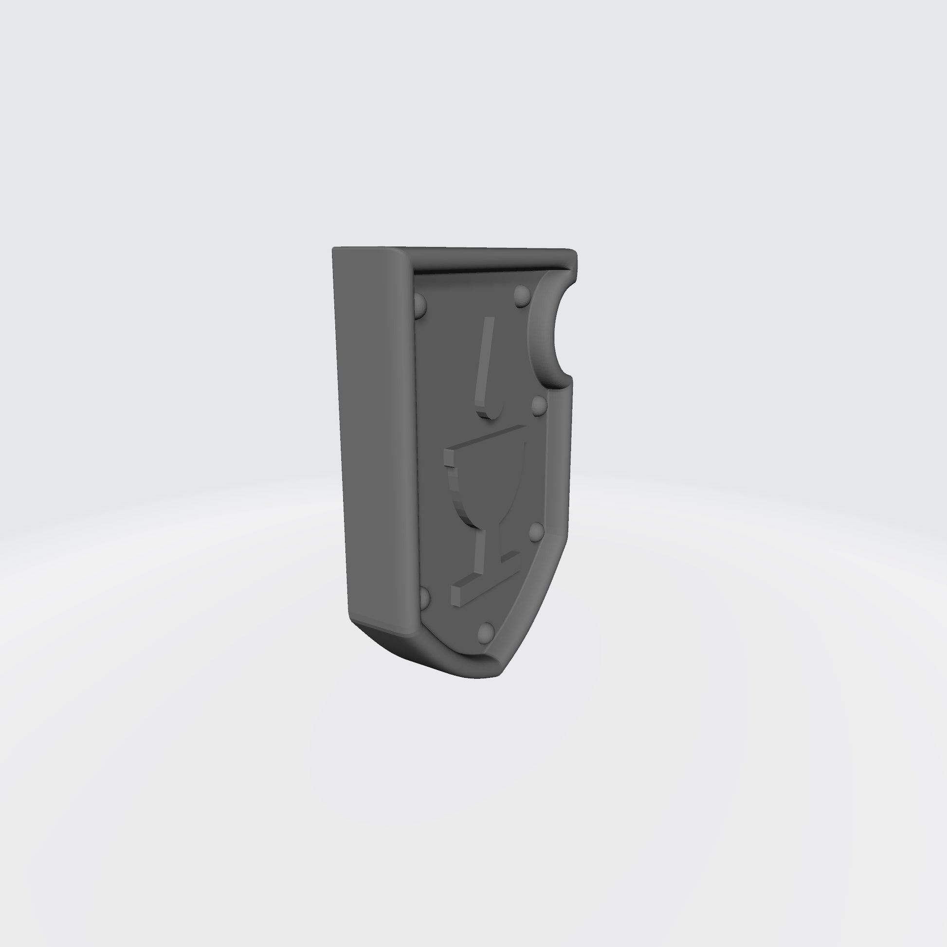 Blood Drinkers Warrior Order Shoulder Pad Shield Ver. 01a compatible with McFarlane Toys 7-inch armored action figures custom resin armor