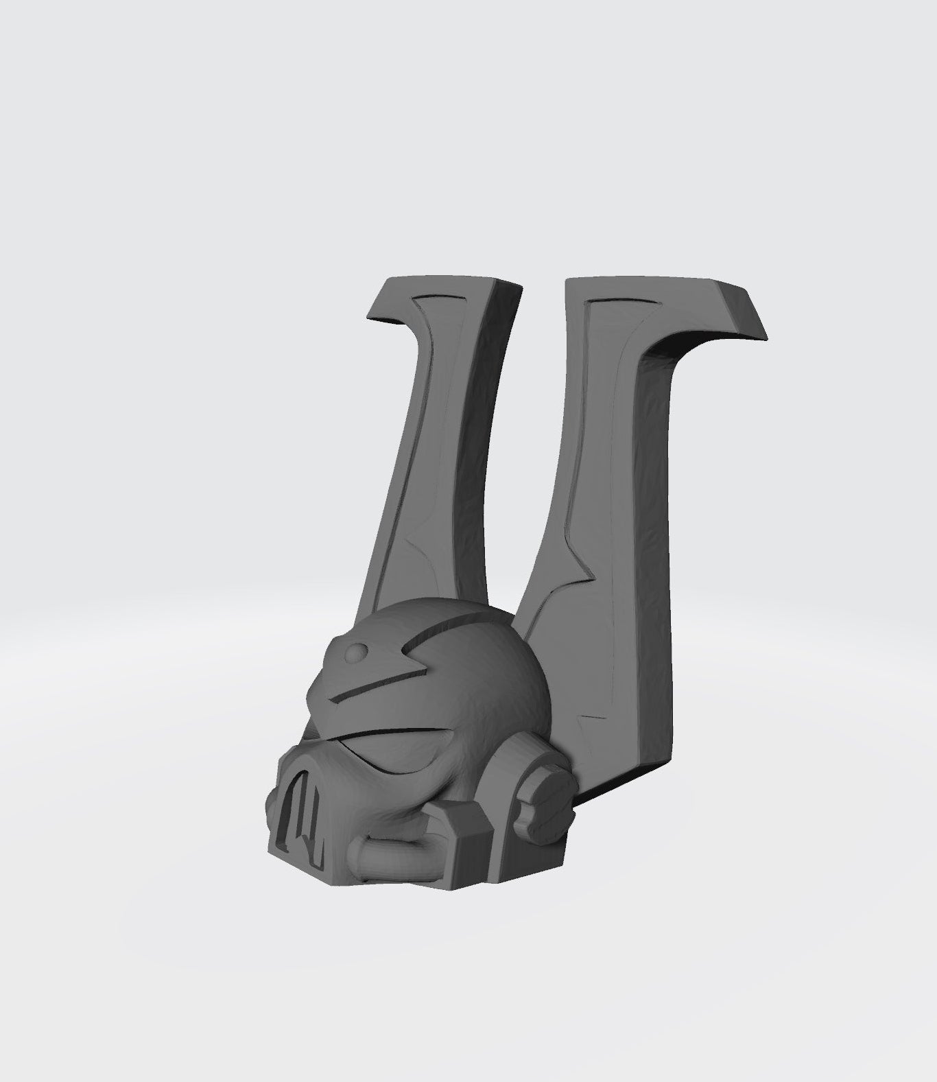 Bloodfang Warrior Order Berserker Helmet Compatible with McFarlane 7-Inch Armored Action Figures