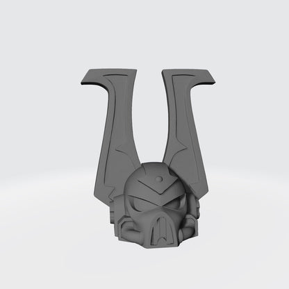 Bloodfang Warrior Order Berserker Helmet Compatible with McFarlane 7-Inch Armored Action Figures