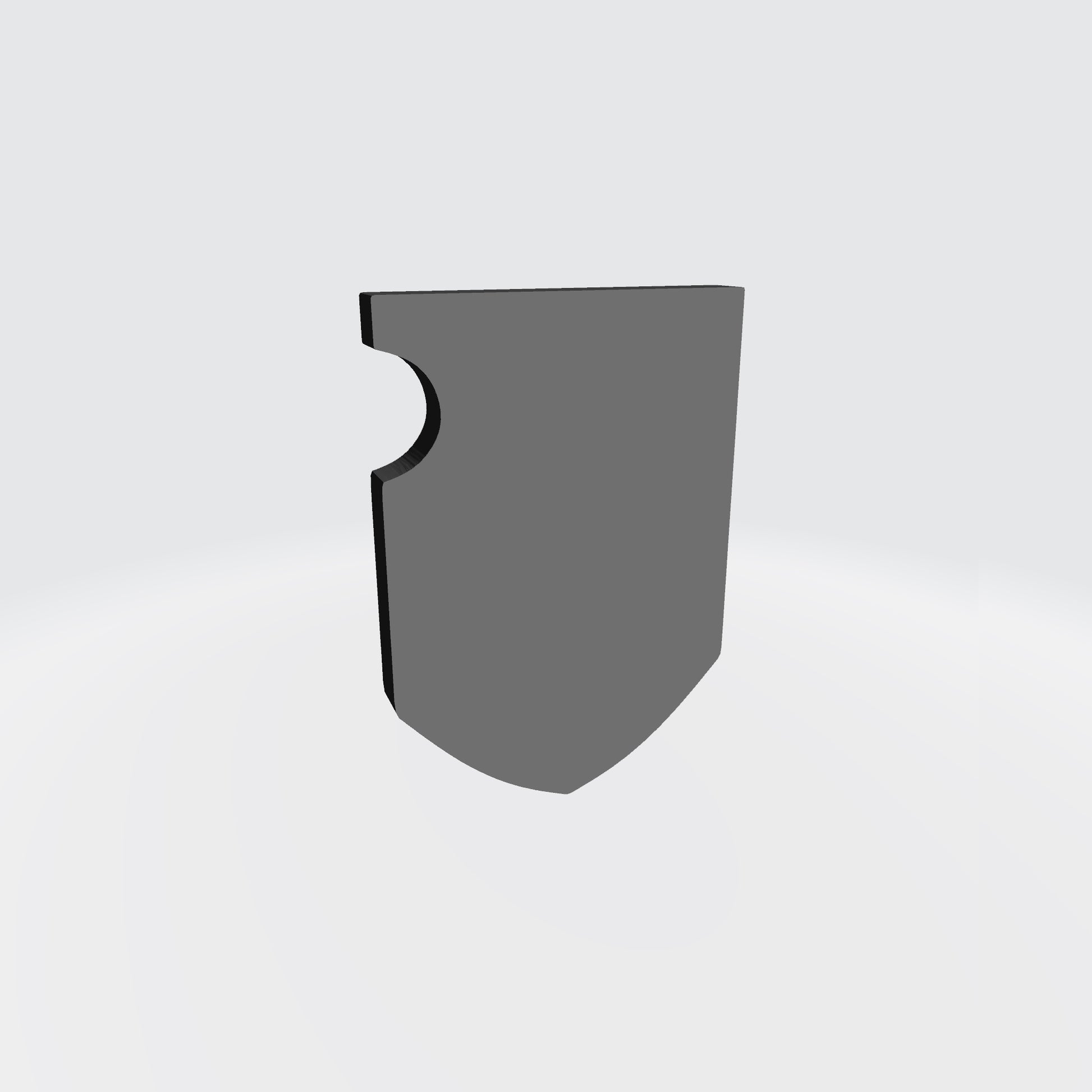 Bone Reapers Warrior Order Shoulder Pad Shield Ver. 01 resin heraldry upgrade for 1:12 scale armored action figures by Fantasy World Games.