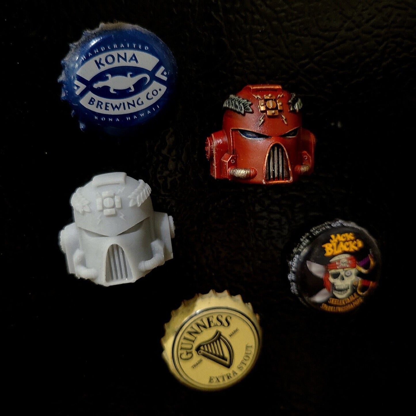 Space Marine MK VII Helmet Refrigerator Magnet Various Legions and Chapters