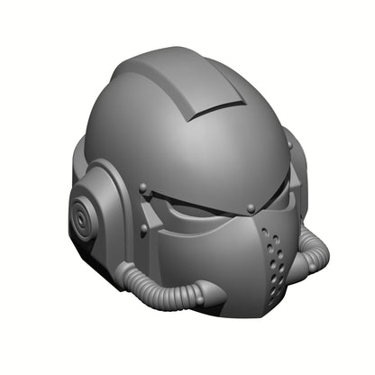 Celestial Knight custom resin replacement helmet compatible with McFarlane Toys 7-inch armored action figure