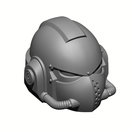 Celestial Knight custom resin replacement helmet compatible with McFarlane Toys 7-inch armored action figure