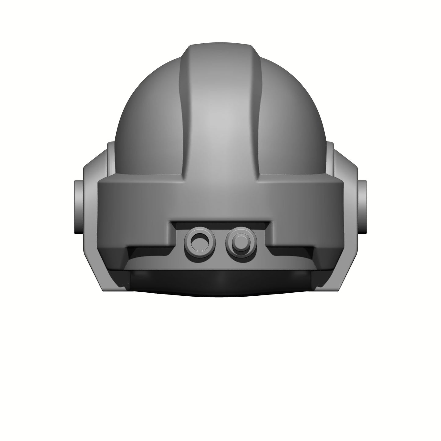 Celestial Knight Helmet Skull V1 custom resin replacement helmet compatible with McFarlane Toys 7-inch armored action figures featuring a sculpted skull emblem.