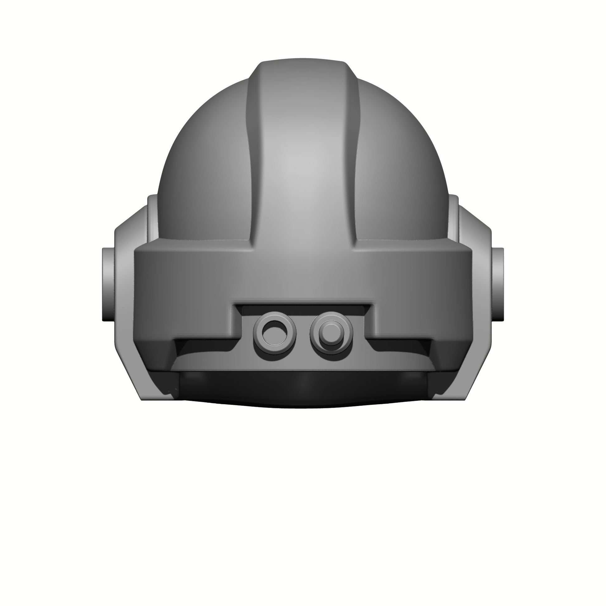 Celestial Knight Helmet Skull V1 custom resin replacement helmet compatible with McFarlane Toys 7-inch armored action figures featuring a sculpted skull emblem.