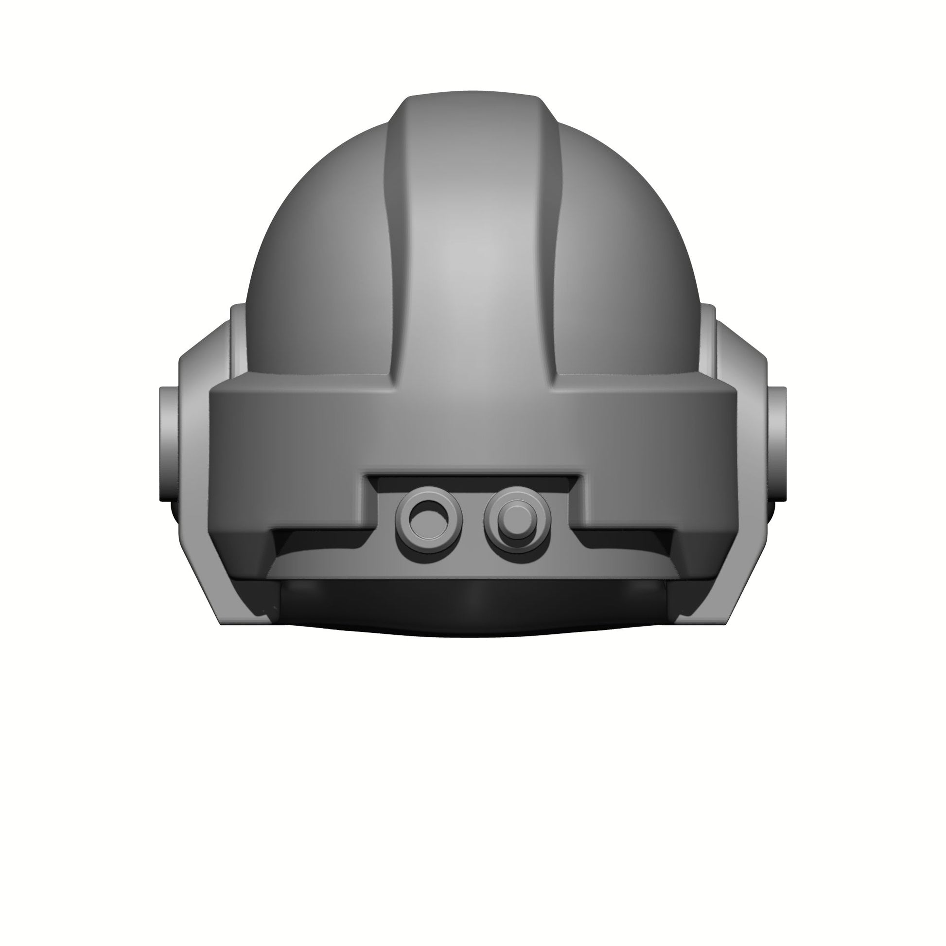 Celestial Knight Helmet Skull V2 custom resin replacement helmet compatible with McFarlane Toys 7-inch armored action figures featuring a sculpted skull emblem.