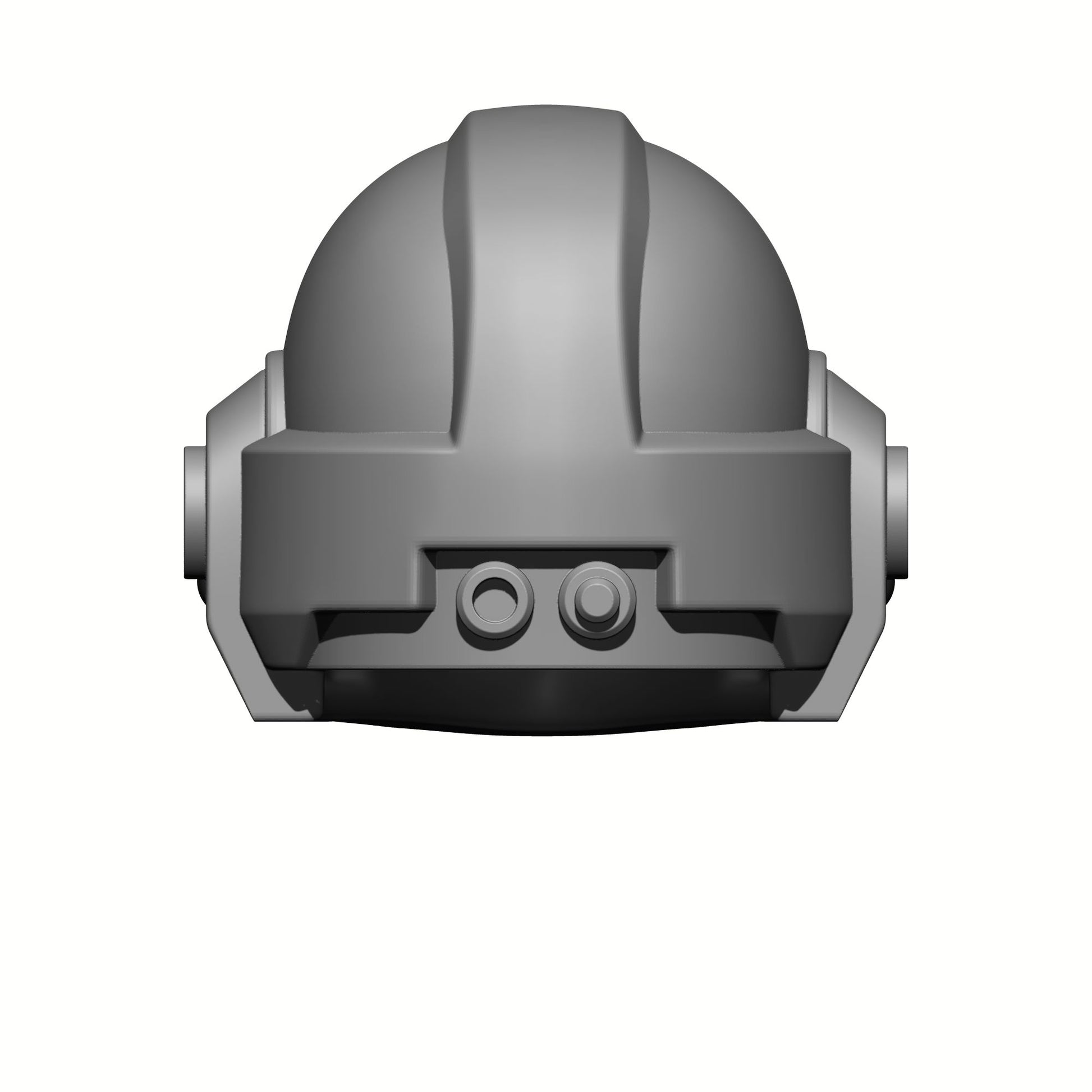 Celestial Knight Helmet V2 custom resin replacement helmet compatible with McFarlane Toys 7-inch armored action figures featuring a sculpted skull emblem.