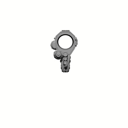 Combat Medic Servo Gauntlet with Chainblade custom resin accessory compatible with McFarlane Toys 1:12 scale action figures