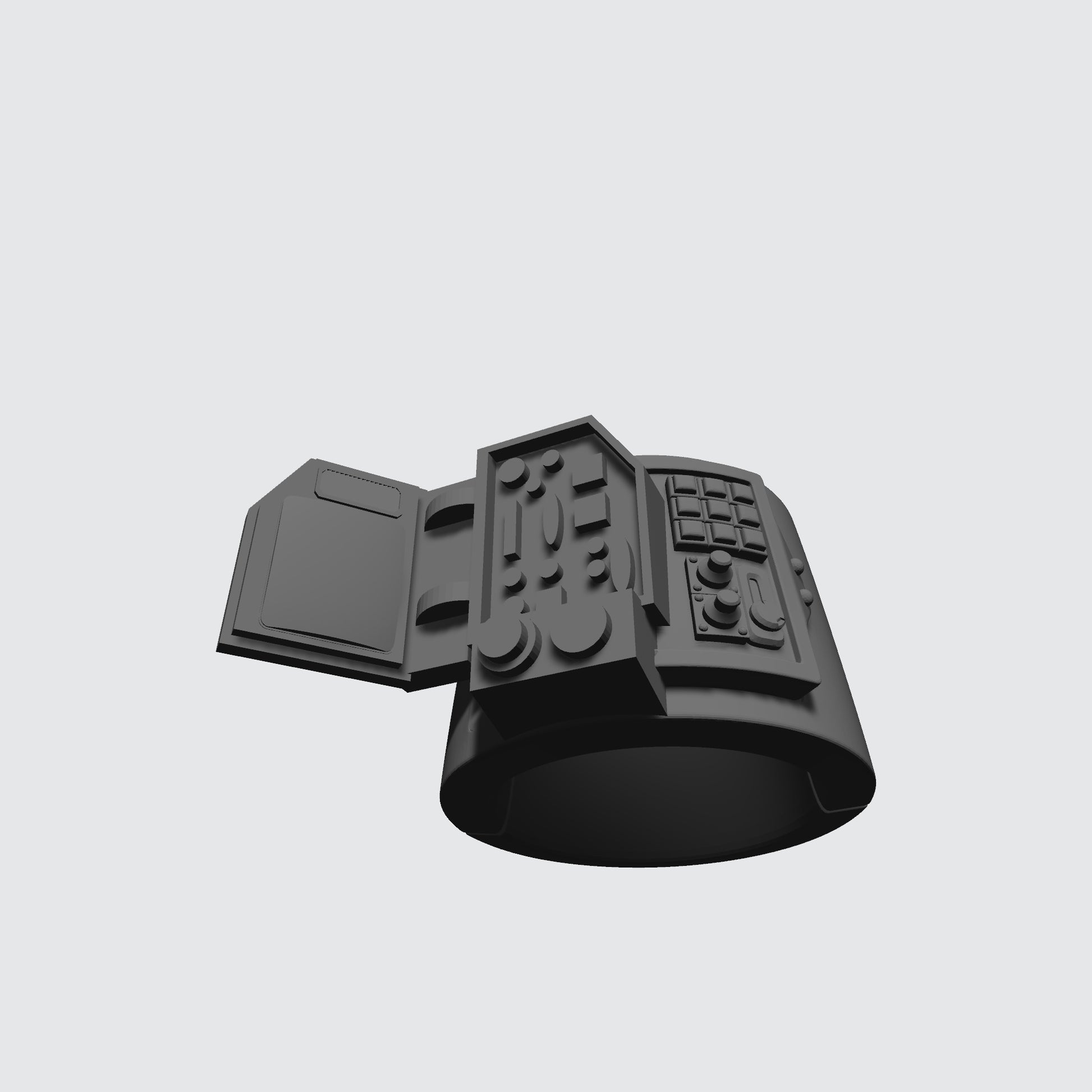 Combat Medic Warrior Order Wrist Data Pad Right Version 02 resin accessory compatible with McFarlane Toys 7-inch armored action figures