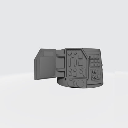 Combat Medic Warrior Order Wrist Data Pad Left Version 02 resin accessory compatible with McFarlane Toys 7-inch armored action figures