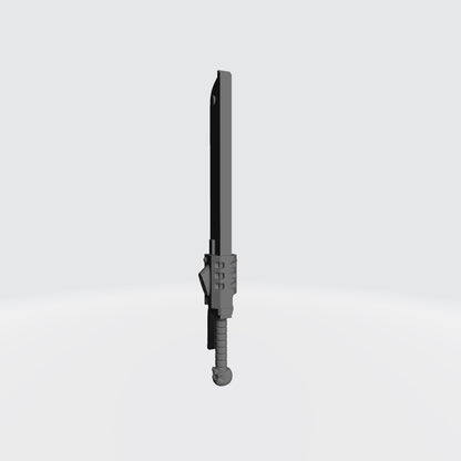 Warrior Order Roto Sword 130mm compatible with McFarlane Toys 7-inch armored action figures