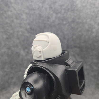 Demon Hunters Warrior Order Helmet Ver. B with three side vents on each side compatible with McFarlane Toys 1:12 scale armored action figures