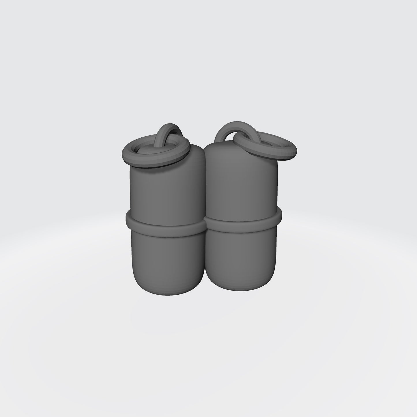 Double Stack Grenades quantity 2 compatible with JoyToy 1:18 scale armored action figures custom resin weapon