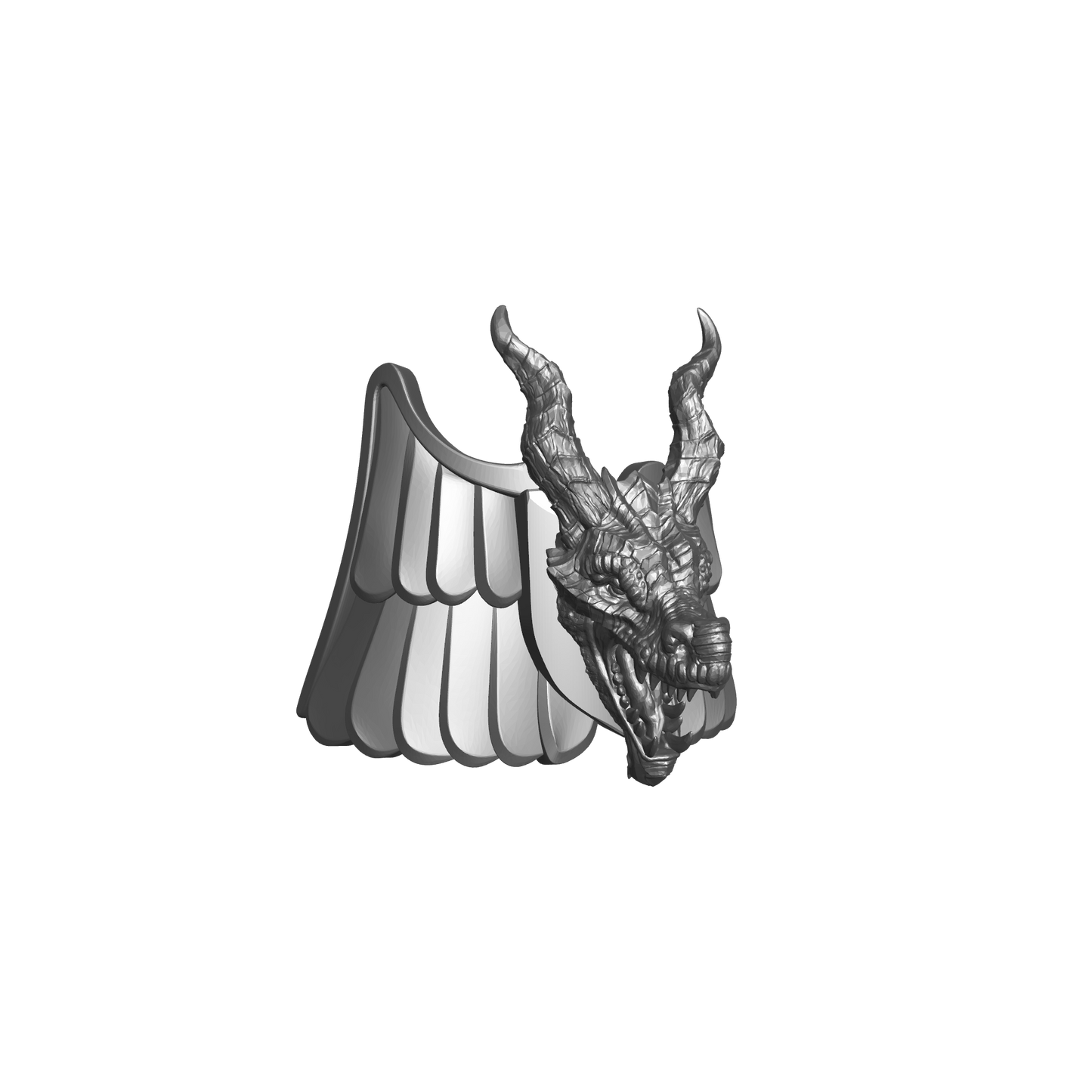 Draco Warrior Order Captain Shin Guard Decal with Dragon compatible with McFarlane Toys 7-inch armored action figures custom resin armor insignia