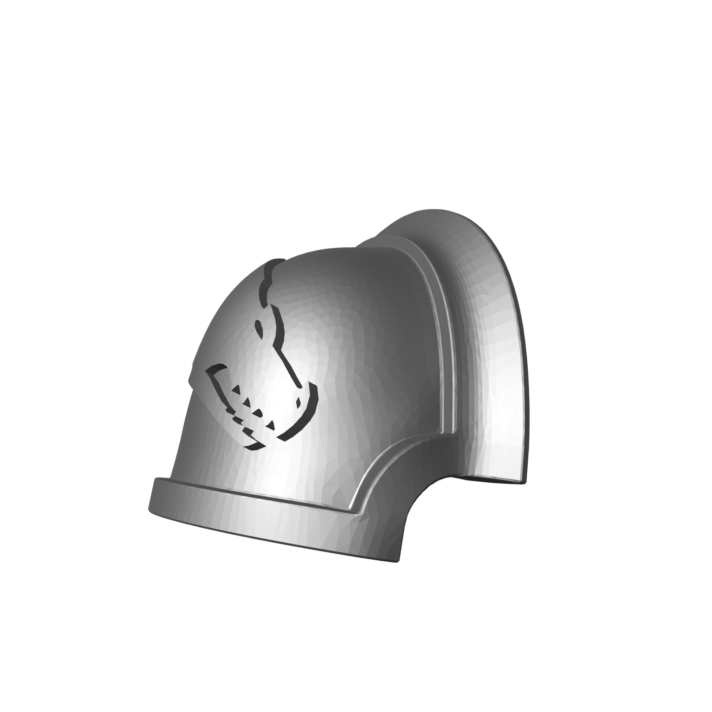 Draco Warrior Order Type 5 Right Shoulder Pad compatible with McFarlane Toys 1:12 scale armored action figures