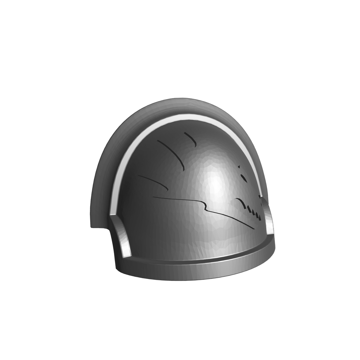Draco Warrior Order Type 5 Right Shoulder Pad compatible with McFarlane Toys 1:12 scale armored action figures