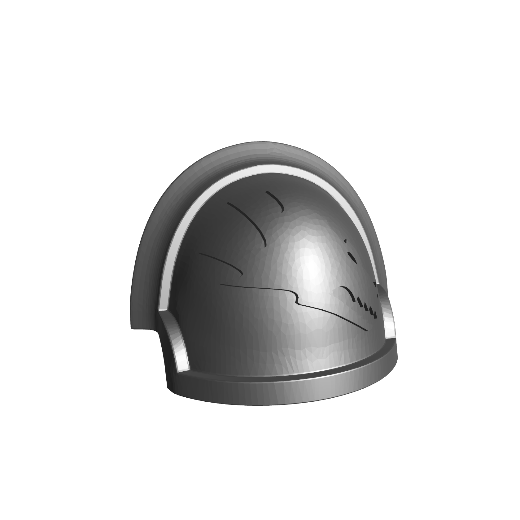 Draco Warrior Order Type 5 Right Shoulder Pad compatible with McFarlane Toys 1:12 scale armored action figures