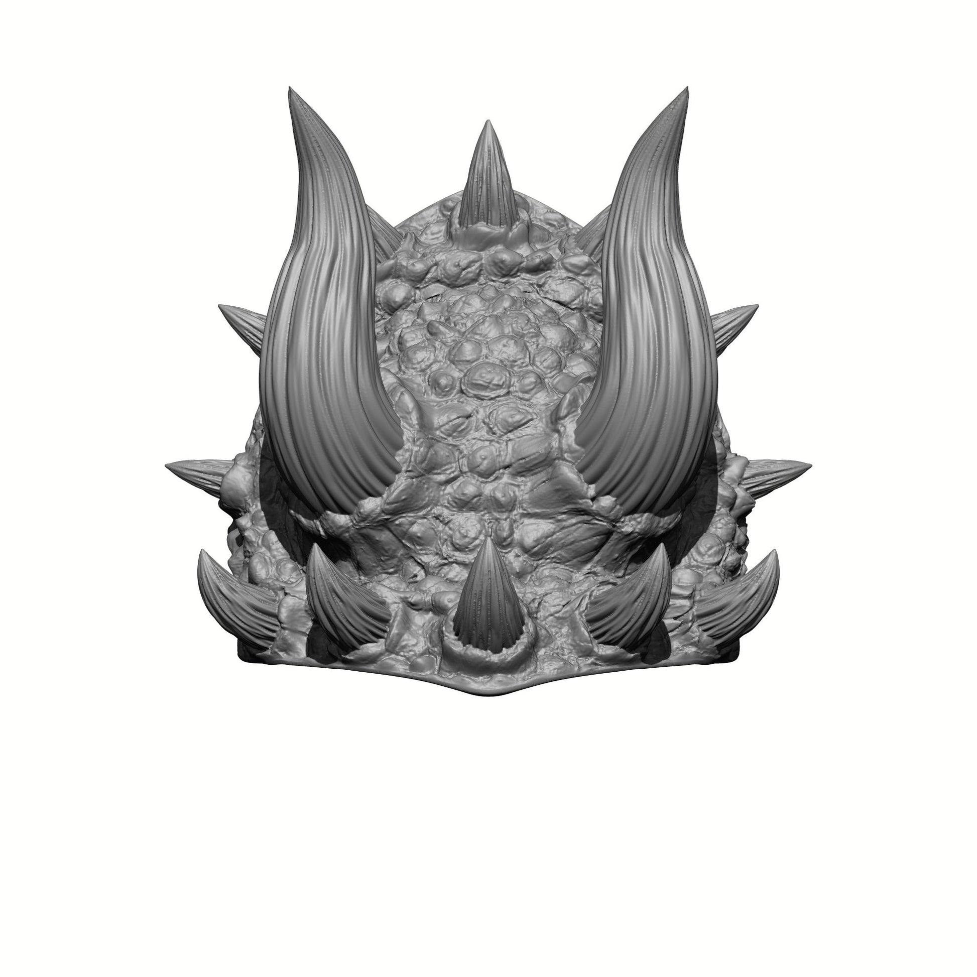 Dragon Warrior Order Monster Hunter Elite Shoulder Pad with Scales and Horns for McFarlane Toys Action Figures