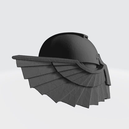 Omega Sentinels Warrior Order Eagle Guard Helmets compatible with 28mm-32mm scale miniatures custom resin head swaps