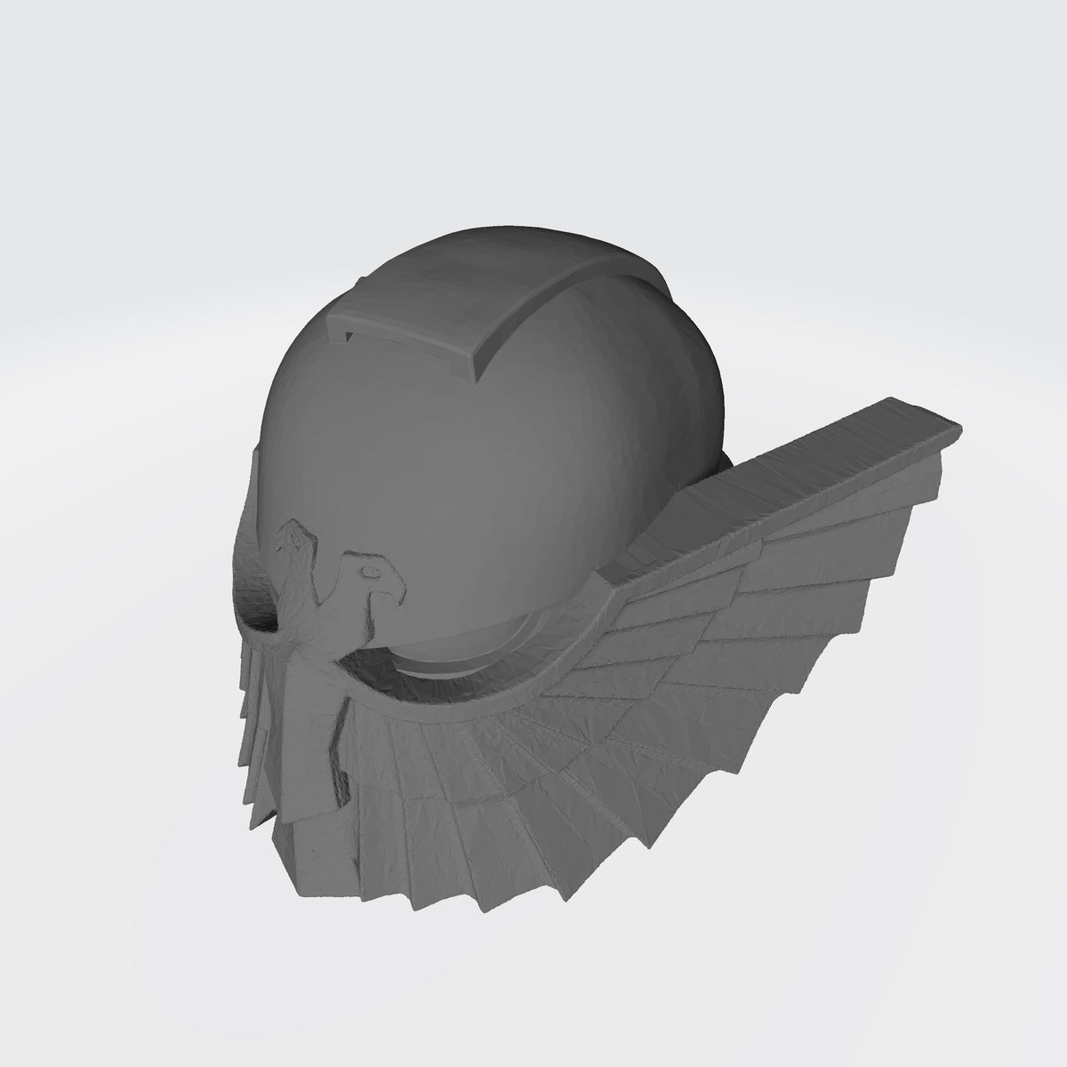 Eagle Guard Helmets compatible with 28mm-32mm scale miniatures custom resin head swaps