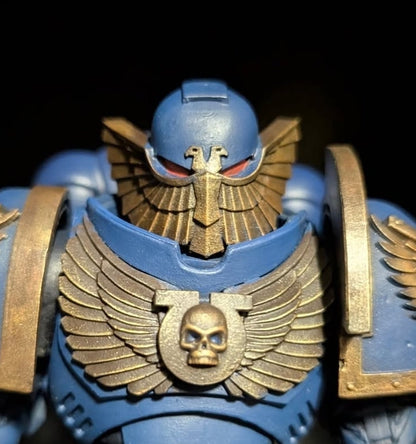 Eagle Guard Helmets compatible with 28mm-32mm scale miniatures custom resin head swaps