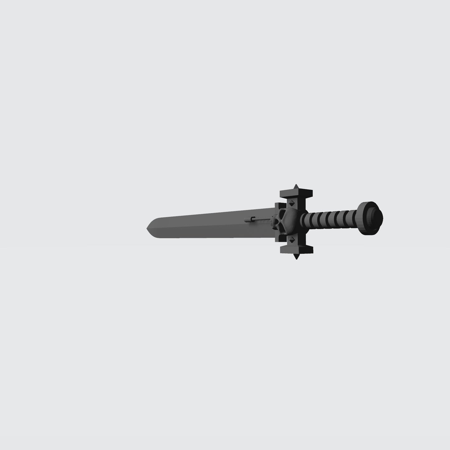Custom resin Energy Sword 128mm compatible with McFarlane Toys 7-inch armored action figures.