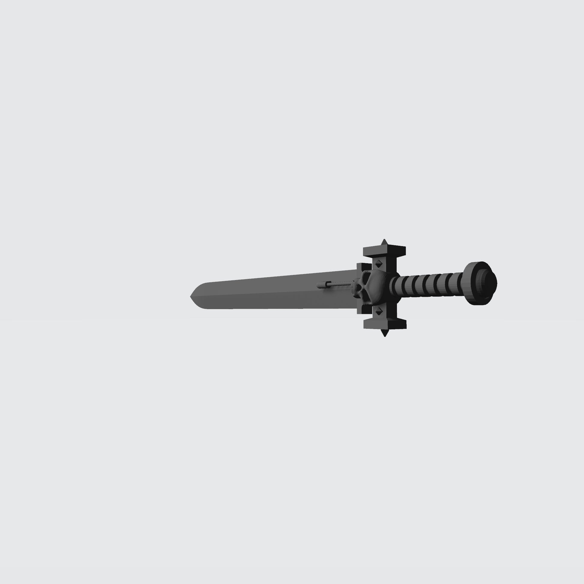 Custom resin Energy Sword 128mm compatible with McFarlane Toys 7-inch armored action figures.