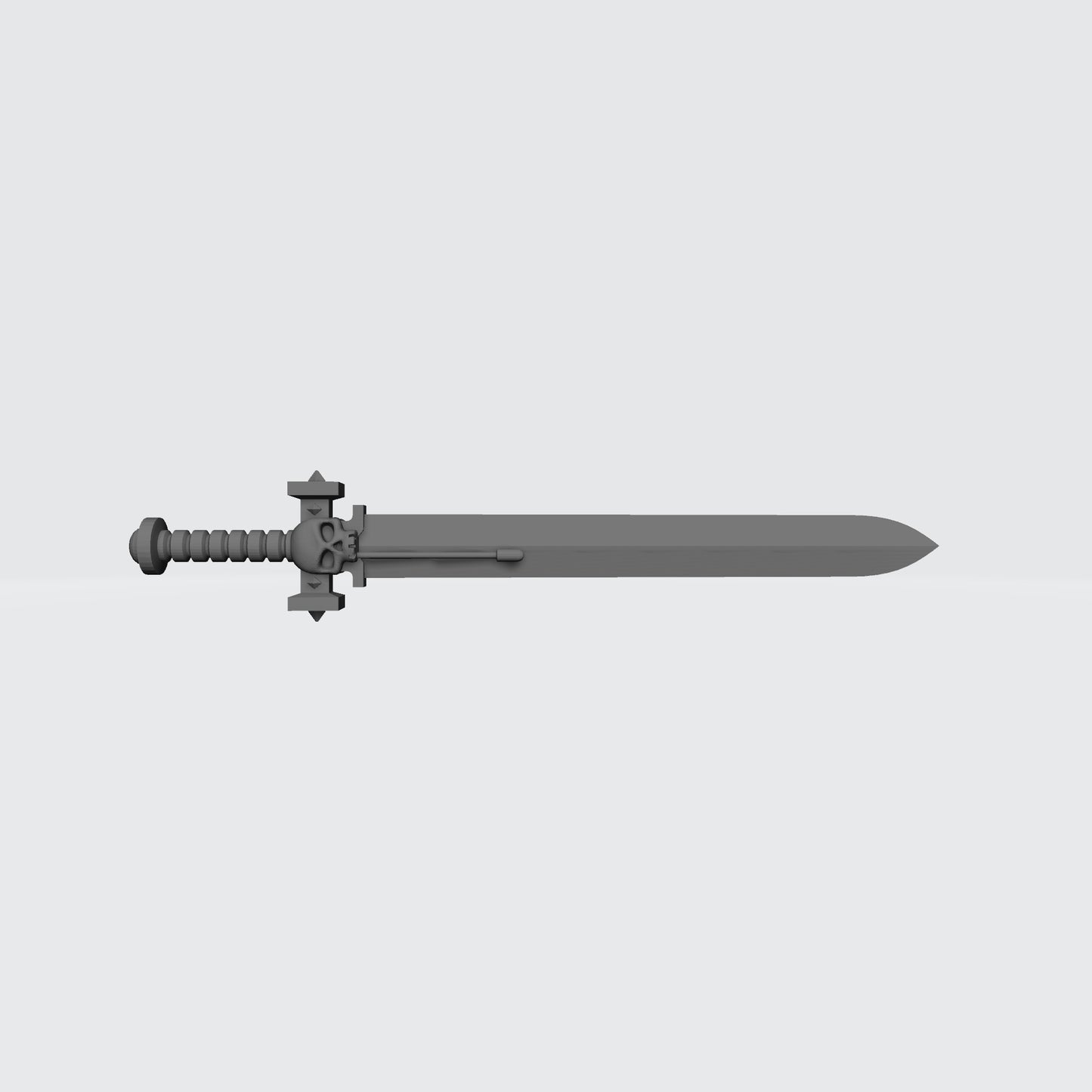 Custom resin Energy Sword 128mm compatible with McFarlane Toys 7-inch armored action figures.