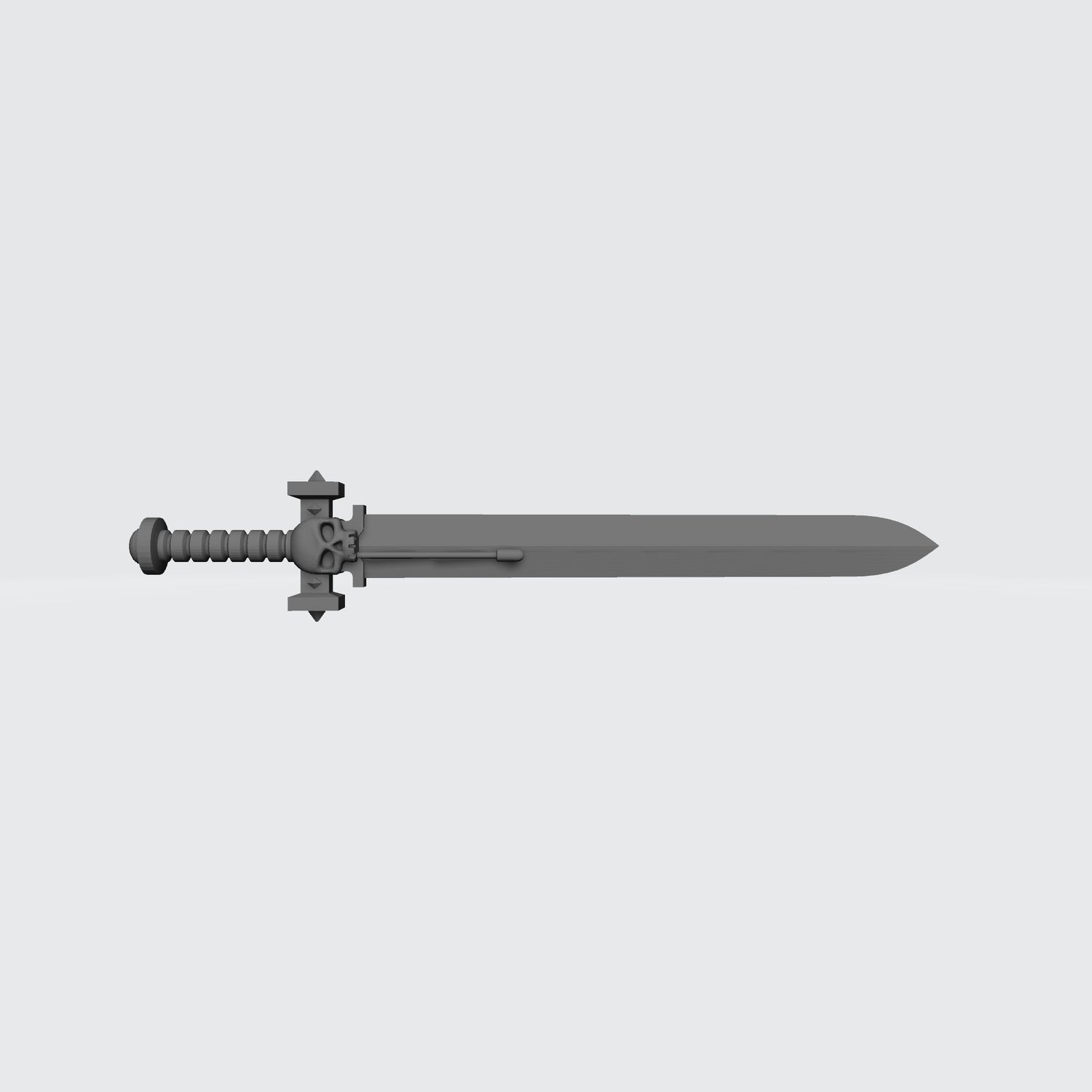 Custom resin Energy Sword 128mm compatible with McFarlane Toys 7-inch armored action figures.