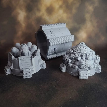 Expeditionary Mole Assault Drill custom PLA+ terrain for 28mm-32mm tabletop games
