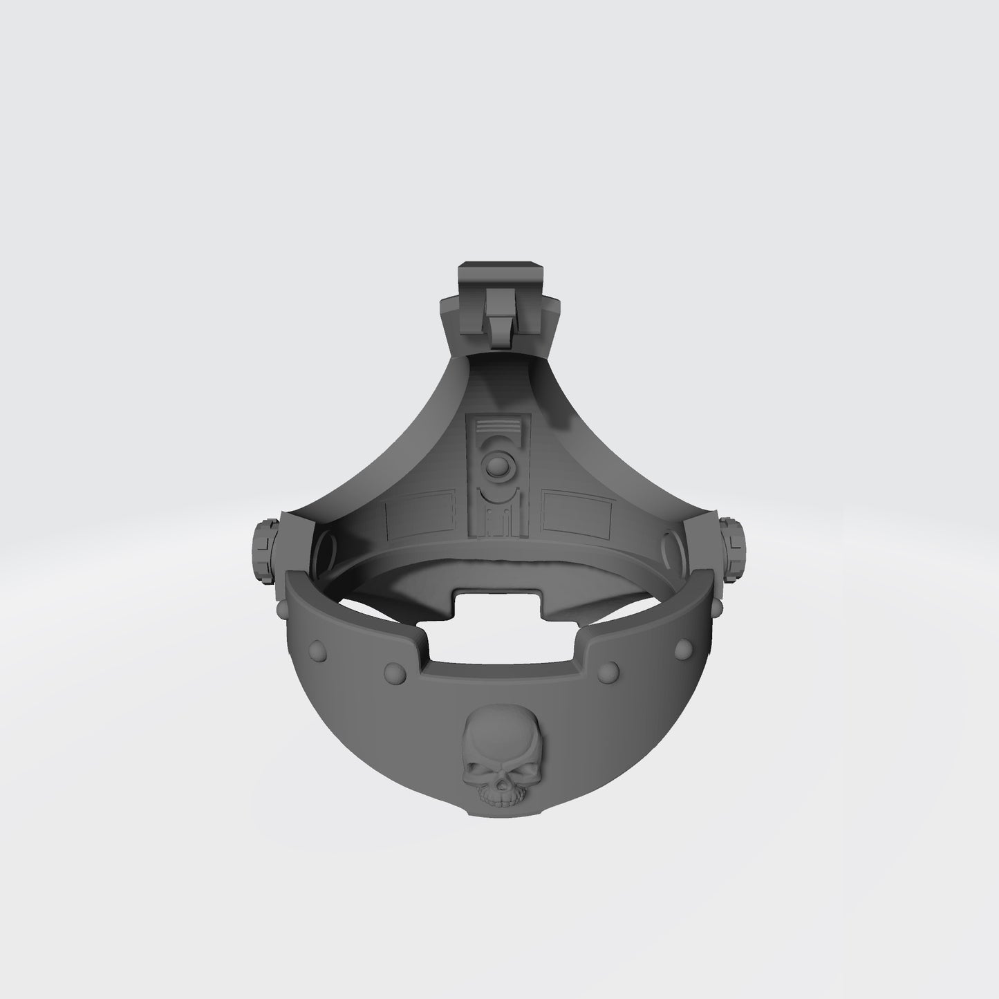 Grand Arcanist Warrior Order Arcane Hood with Skull compatible with McFarlane Toys 7-inch armored action figures custom resin accessory