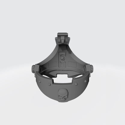 Grand Arcanist Warrior Order Arcane Hood with Skull compatible with McFarlane Toys 7-inch armored action figures custom resin accessory