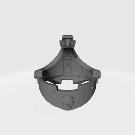 Grand Arcanist Warrior Order Arcane Hood with Skull compatible with McFarlane Toys 7-inch armored action figures custom resin accessory