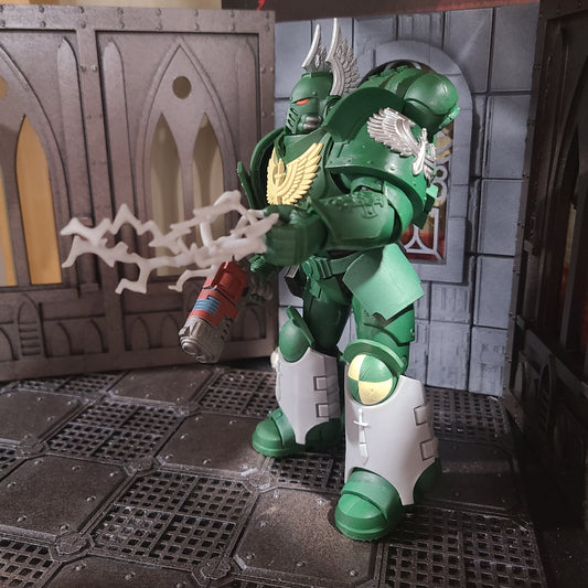 Grand Arcanist Warrior Order Bolts of Arcane Energy compatible with McFarlane Toys 7-inch armored action figures custom resin accessory