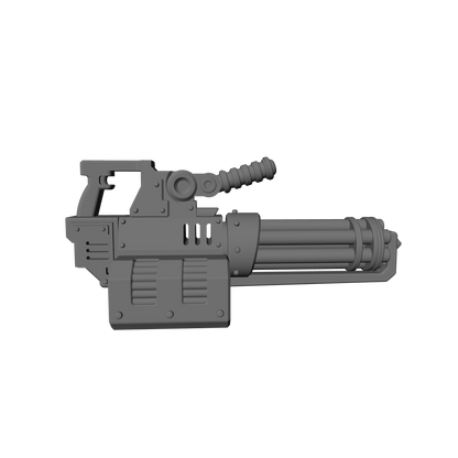Heavy Assault Cannon Rotary custom resin weapon compatible with McFarlane Toys 7-inch armored action figures