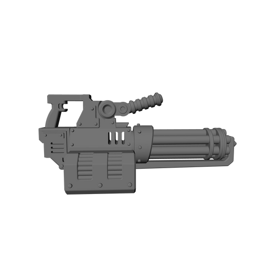 Heavy Assault Cannon Rotary custom resin weapon compatible with McFarlane Toys 7-inch armored action figures