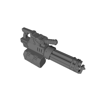 Heavy Assault Cannon Rotary custom resin weapon compatible with McFarlane Toys 7-inch armored action figures