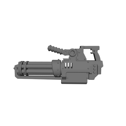 Heavy Assault Cannon Rotary custom resin weapon compatible with McFarlane Toys 7-inch armored action figures