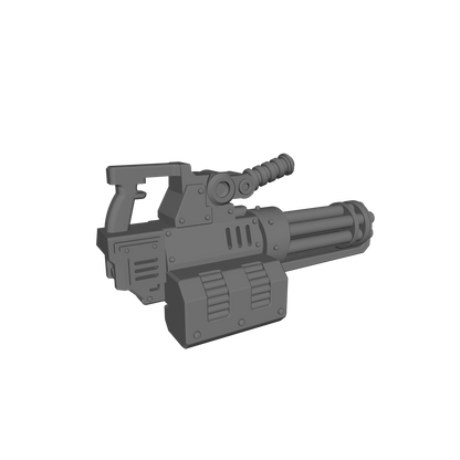 Heavy Assault Cannon Rotary custom resin weapon compatible with McFarlane Toys 7-inch armored action figures