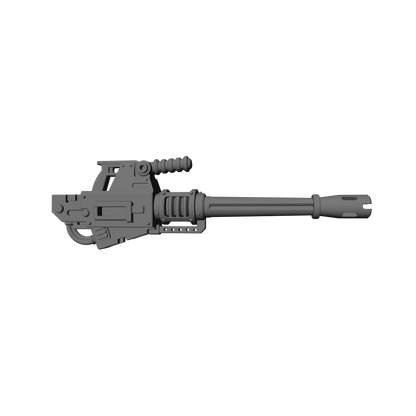 Heavy Autogun 30K two-part resin weapon compatible with JoyToy 1:18 scale armored action figures