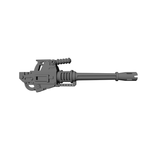 Heavy Autogun 30K two-part resin weapon compatible with JoyToy 1:18 scale armored action figures