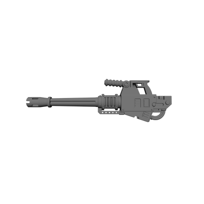 Heavy Autogun 30K two-part resin weapon compatible with JoyToy 1:18 scale armored action figures