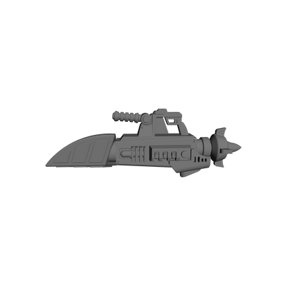 Heavy Missile Launcher V2 resin heavy weapon for 1:18 Scale Grimdark Armored Soldier Upgrades compatible with JoyToy 1:18 scale action figures